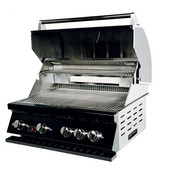 Bonfire Whistler Black Series - 34 - Inch 4 Burner Built-In Grill - Liquid  Propane Gas - CBB4-B-LP