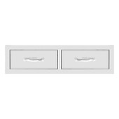TrueFlame 32" Double Horizontal Drawer- TF-DR2-32H