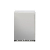 TrueFlame 24" 5.3C Deluxe Outdoor Rated Fridge Right to Left Opening- TF-RFR-24D-R