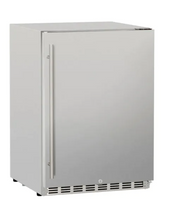 TrueFlame 24" 5.3C Deluxe Outdoor Rated Fridge Left to Right Opening- TF-RFR-24D