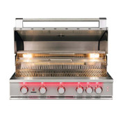 TrueFlame - 40-Inch 5-Burner Built-In Grill -  Natural Gas- TF40-NG