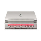 TrueFlame - 40-Inch 5-Burner Built-In Grill -  Natural Gas- TF40-NG