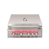 TrueFlame - 32-Inch 4-Burner Built-In Grill - Natural Gas - TF32-NG
