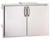Fire Magic Select 30-Inch Double Access Door With Drawers And Trash Bin Storage - 33930S-12