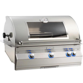 Fire Magic Aurora A790I - 36-Inch 3-Burner Built-In Grill with Magic View Window and Analog Thermometer - Liquid Propane Gas - A790I-7LAP-W