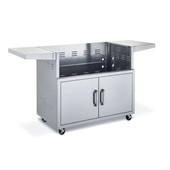 Broilmaster 40" SS Cart with 2 Doors & Side Shelves - BSACT40