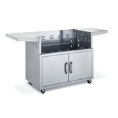 Broilmaster 40" SS Cart with 2 Doors & Side Shelves - BSACT40