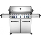 Napoleon Prestige 665 RSIB - 75-Inch 5-Burner Freestanding Grill with Infrared Rear Burner - Open Box - Natural Gas - P665RSIBNSS-OB