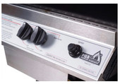 PGS A Series A40 - 2-Burner Black Portable Pedestal Base Grill - Liquid Propane Gas - A40LP + ABPED + ALC