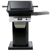PGS A-Series A30 - 2-Burner Black Patio Base Grill - Natural Gas - A30NG + ABPED + ANB