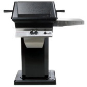 PGS A-Series A30 - 2-Burner Black Patio Base Grill - Natural Gas - A30NG + ABPED + ANB