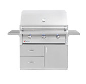 RCS ARG - 42-Inch 3-Burner Freestanding Grill - Liquid Propane Gas - ARG42 LP + ARG42CART