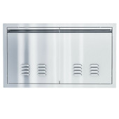 Sunstone 36 Inch Aruba Series Vented Double Doors - ARU-DDV36