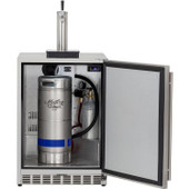 Summerset 25-Inch 6.6 Cu. Ft. Outdoor Rated Single Tap Beer Dispenser/Kegerator - SSRFR-24DK1