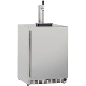 Summerset 25-Inch 6.6 Cu. Ft. Outdoor Rated Single Tap Beer Dispenser/Kegerator - SSRFR-24DK1