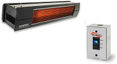 Sunpak Stainless Steel Two Stage 25,000 And 34,000 BTU Heater Includes S/S Mounting Kit, 24 Volt Transformer And Duplex Switch - S34 S TSH
