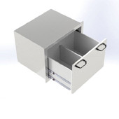 PCM 260 Series 30 Inch Roll Out Fully Insulated Ice Chest Storage Drawer - BBQ-260-FID