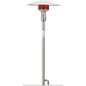 Sunglo 50000 BTU Natural Gas Post Mount  Patio Heater - PSA265SS