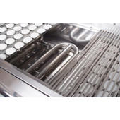 PGS Legacy Big Sur Gourmet - 51-Inch 4-Burner Built-In Grill - Liquid Propane Gas - S48RLP