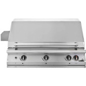PGS Legacy Pacifica Gourmet - 39-Inch 3-Burner Built-In Grill -Liquid Propane Gas - S36RLP