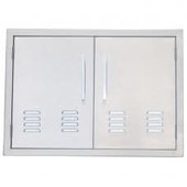 Sunstone Signature Beveled 30 Inch Double Access Door with Vents - BA-VDD30