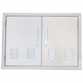 Sunstone Signature Beveled 30 Inch Double Access Door with Vents - BA-VDD30
