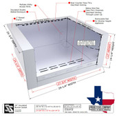 Sunstone 29'' Universal Appliance Jacket - SUNJK29