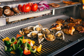 Bonfire Whistler - 34-Inch 4-Burner Freestanding Grill -  Liquid Propane Gas - CBF4DD-LP