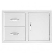 Summerset Access Door & Double Drawer Combo, 42 Inch - SSDC2-42