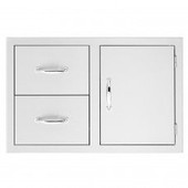 Summerset Access Door & Double Drawer Combo, 42 Inch - SSDC2-42