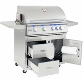 Summerset Sizzler PRO - 32-Inch 4-Burner Built-In Grill - Natural Gas - SIZPRO32-NG