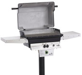 PGS T Series T40 Commercial - 2-Burner Built-In Grill with Timer - Natural Gas - T40NG