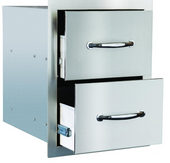 Summerset Professional Grills 17" Double Drawer - SSDR2-17