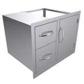 Sunstone Classic Series 30" Double Drawer Door Combo - C-DDC30
