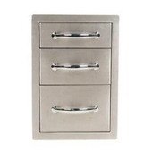Sunstone Classic 14 Inch Triple Access Drawer - B-TD18