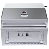 Sunstone - 30-Inch 3-Burner Built-In Grill Hybrid - Liquid Propane Gas - SUNCHSZ30IR-LP