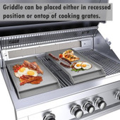 Sunstone Solid Steel Powder Coated Griddle - SUNCP-GRIDDLE