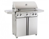 American Outdoor Grill L-Series - 30-Inch 3-Burner Portable Grill with Halogen Interior Lights - Liquid Propane Gas - AOG30PCL