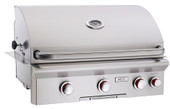 American Outdoor Grill T-Series - 30-Inch 3-Burner Built-In Grill - Natural Gas - AOG30NBT