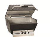 Broilmaster Deluxe - 27-Inch 2-Burner Built-In Grill with Single Level Grids - Natural Gas - H3XN