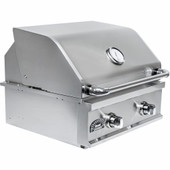 Sole Gourmet TR Series - 26-Inch 2-Burner Built-In Grill - Natural Gas - 261BQTR