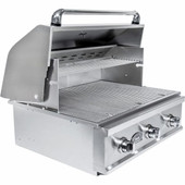 Sole Gourmet TR Series - 32-Inch 3-Burner Built-In Grill - Natural Gas - 320BQTR