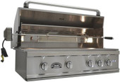 Sole Gourmet TR Series - 38-Inch 5-Burner Built-In Grill - Natural Gas - 381BQRTRL
