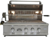 Sole Gourmet 30" Deluxe Built In 4 Burner Natural Gas - 301BQRRL