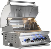 Bonfire Whistler - 28-Inch 3-Burner Built-In Grill - Natural Gas - CBB3-NG
