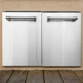 PGS S/S 30" Professional Masonry Doors - MDS L30