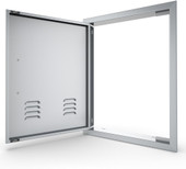Sunstone Beveled Frame Left Swing Vertical Vented Door - BA-VDVL1724