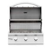 Summerset Sizzler - 26-Inch 3-Burner Built-In Grill - Natural Gas - SIZ26-NG