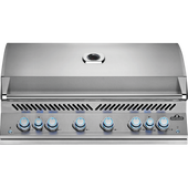 Napoleon 700 Series 44 RB - 44-Inch 6-Burner Built-In Grill with Dual Infrared Rear Burners - Liquid Propane Gas - BIG44RBPSS