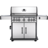 Napoleon Rogue SE 625 RSIB - 5-Burner Freestanding Grill with Rear Infrared and Side Burners - Liquid Propane Gas - RSE625RSIBPSS-1